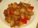 Schnelle Gnocchi-Hackfleisch-Pfanne - Rezept