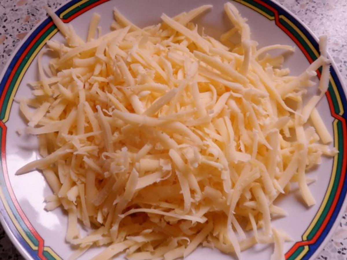 Ofengerichte: Spaghetti-Auflauf mit zweierlei Käse, Cabanossi und Erbsen - Rezept - Bild Nr. 12