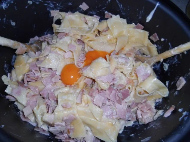 Bandnudel-Auflauf mit Schinken - Rezept - Bild Nr. 9