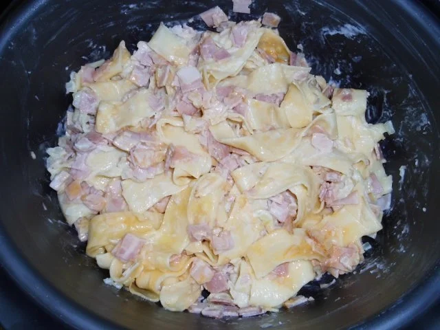 Bandnudel-Auflauf mit Schinken - Rezept - Bild Nr. 10