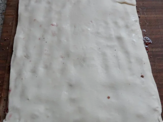 Blätterteig: Kirsch-Kokos-Schnecken mit Schokolade - Rezept - Bild Nr. 9