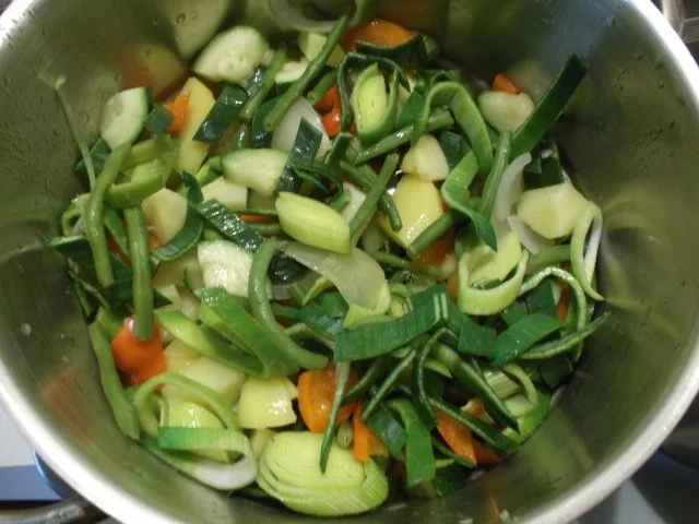 Fisch: Chakalaka-Zander mit gedämpften Gemüse - Rezept - Bild Nr. 10