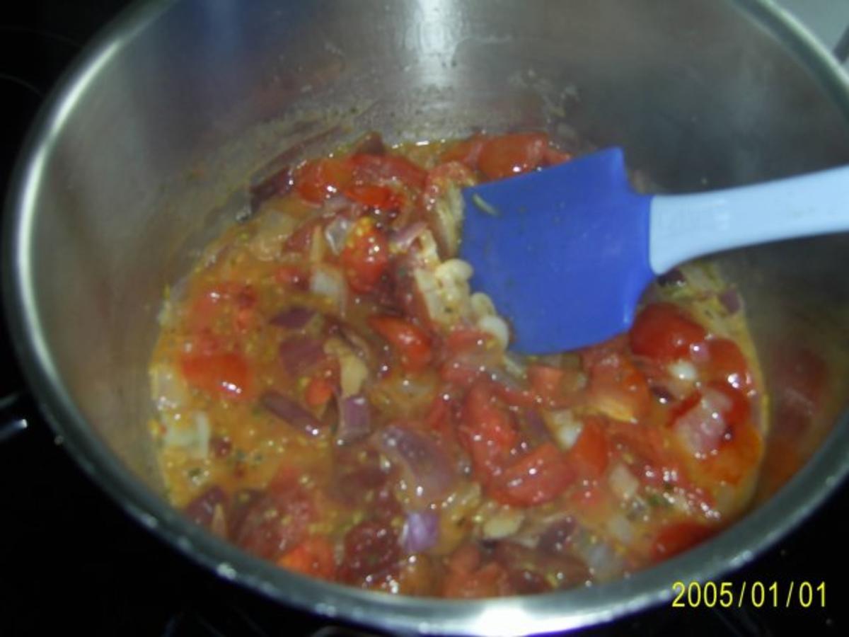 Ohne Fleisch: Gemüse-Schnitzel mit Tomatensauce und frischen Feldsalat...... - Rezept - Bild Nr. 13