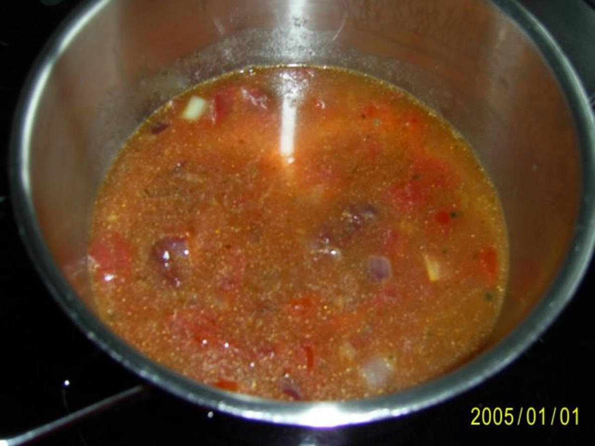 Ohne Fleisch: Gemüse-Schnitzel mit Tomatensauce und frischen Feldsalat...... - Rezept - Bild Nr. 14
