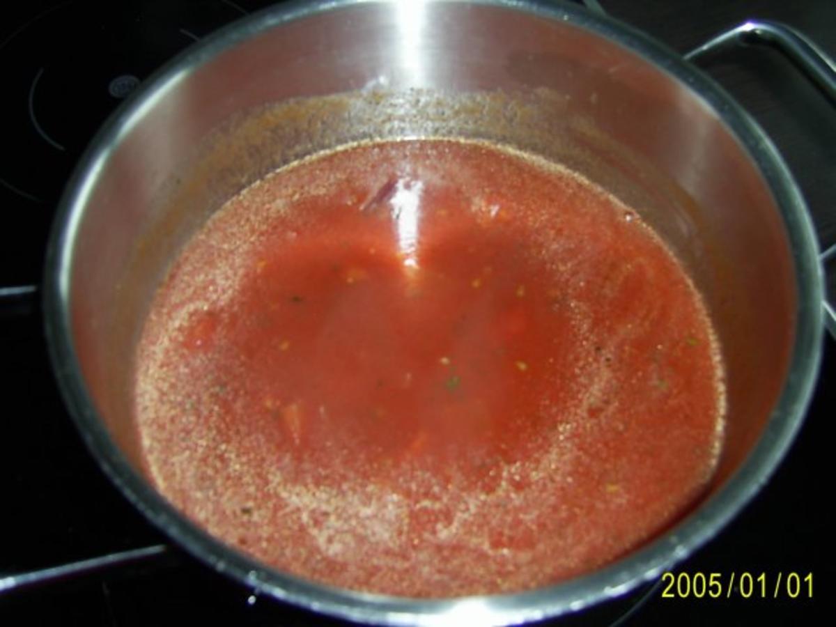 Ohne Fleisch: Gemüse-Schnitzel mit Tomatensauce und frischen Feldsalat...... - Rezept - Bild Nr. 15