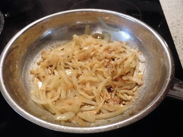 Leber mit Preiselbeer Soße an Kartoffelstampf - Rezept - Bild Nr. 3