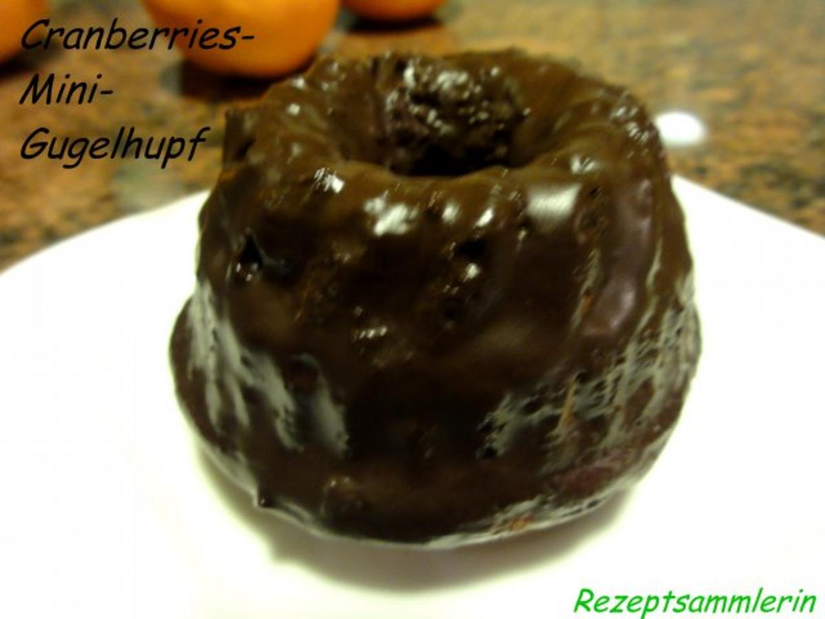 Muffin:  CRANBERRY - Mini - Gugelhupfe - Rezept