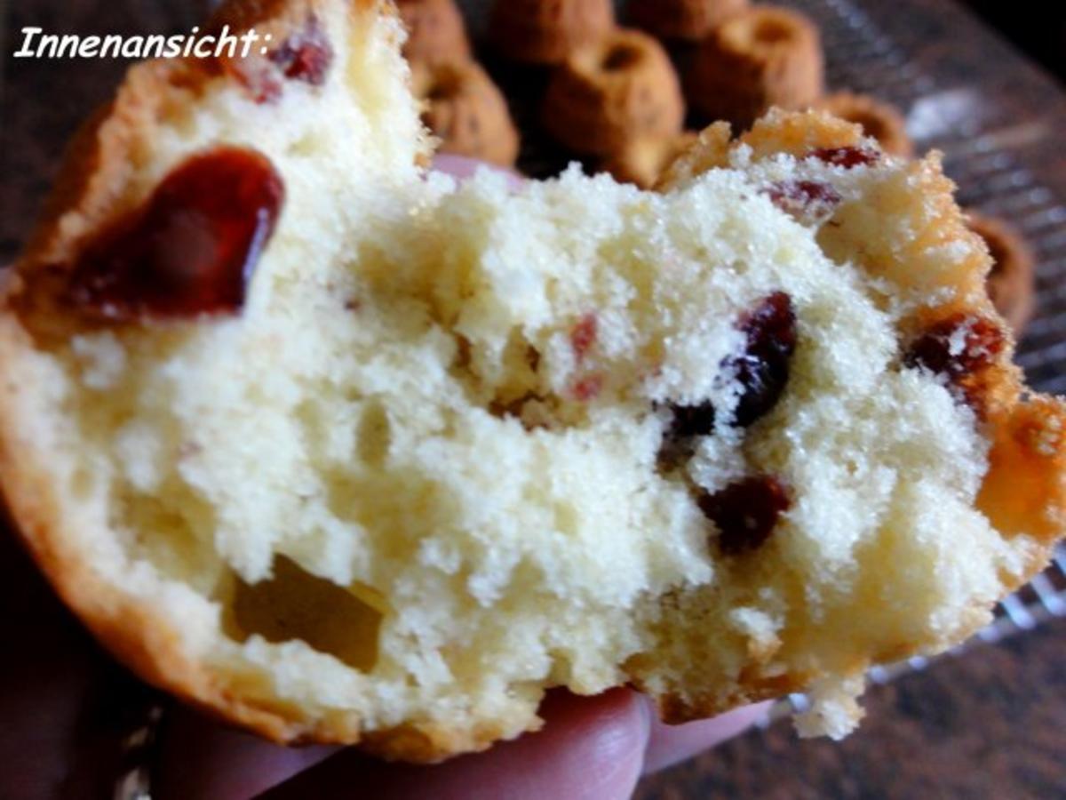 Muffin: CRANBERRY Mini Gugelhupfe - schnell &amp; einfach - von Rezeptsammlerin