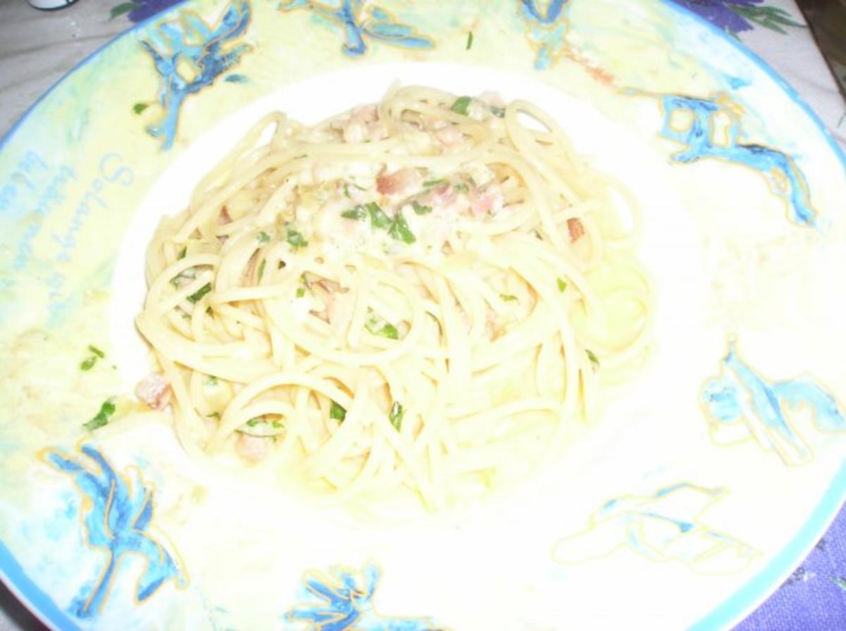 Spaghetti carbonara - Rezept