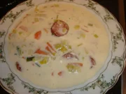 Käse-Lauch-Möhren-Topf - Rezept