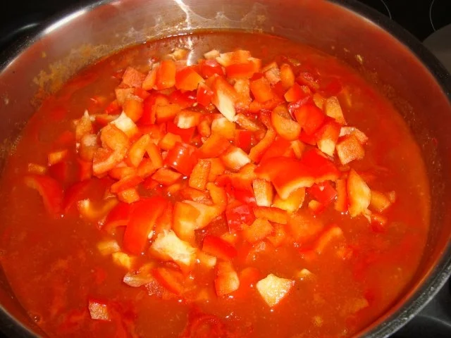 Rezept: Paprika-Zwiebel-Gulasch Bild Nr. 7 Paprika-Zwiebel-Gulasch - Rezept - Bild Nr. 7