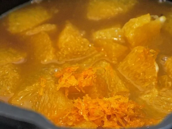 Darjeeling-Panna Cotta mit Karamell-Orangen - Rezept - Bild Nr. 11