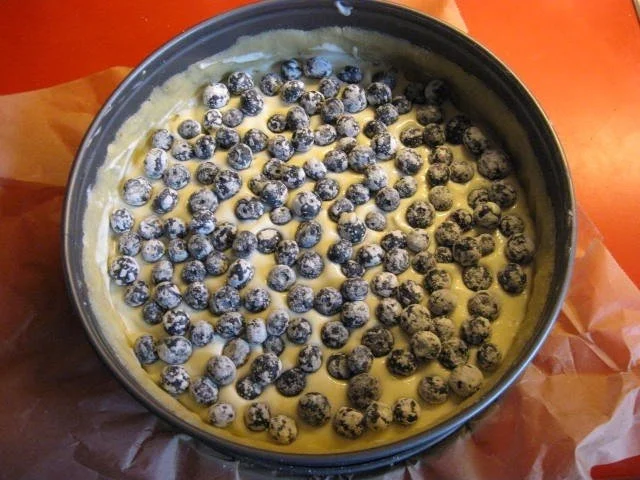 Rezept: Käsekuchen mit Heidelbeeren Bild Nr. 13 Käsekuchen mit Heidelbeeren - Rezept - Bild Nr. 13