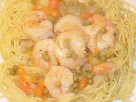 Rezept: Garnelenfrikassee Bild Nr. 3 Garnelenfrikassee - Rezept - Bild Nr. 3