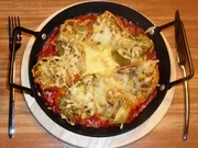 Muschelpasta - Gratin - Rezept