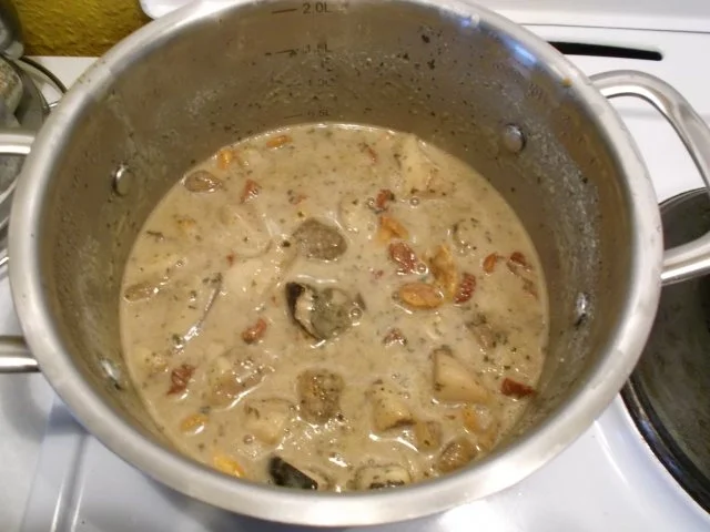 Vegetarisch: Waldpilzsoße mit Röstbulgur - Rezept - Bild Nr. 2