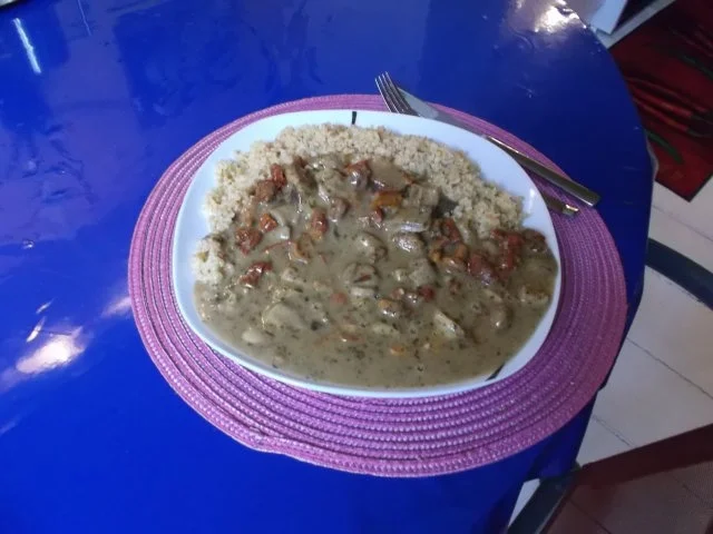 Vegetarisch: Waldpilzsoße mit Röstbulgur - Rezept - Bild Nr. 6