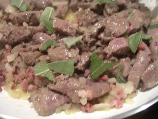 Leber "Südtiroler Art" mit Polenta - Rezept - Bild Nr. 3