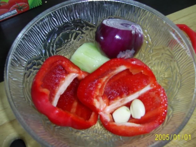 Ohne Fleisch: Gazpacho & Quarknockerln..... - Rezept - Bild Nr. 4