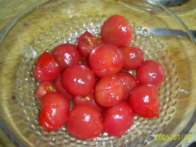 Ohne Fleisch: Gazpacho & Quarknockerln..... - Rezept - Bild Nr. 6