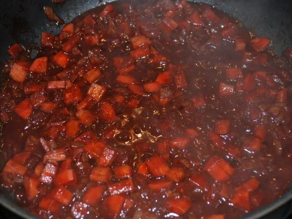 Rezept: Italienischer Rinderschmortopf mit Barolo Bild Nr. 2 Italienischer Rinderschmortopf mit Barolo - Rezept - Bild Nr. 2