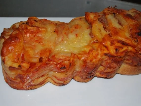 Rezept: Schneller Pizzakuchen Bild Nr. 5 Schneller Pizzakuchen - Rezept - Bild Nr. 5