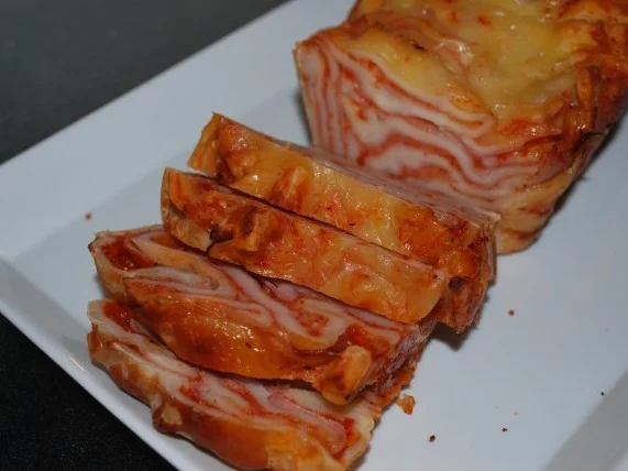 Rezept: Schneller Pizzakuchen Bild Nr. 9 Schneller Pizzakuchen - Rezept - Bild Nr. 9