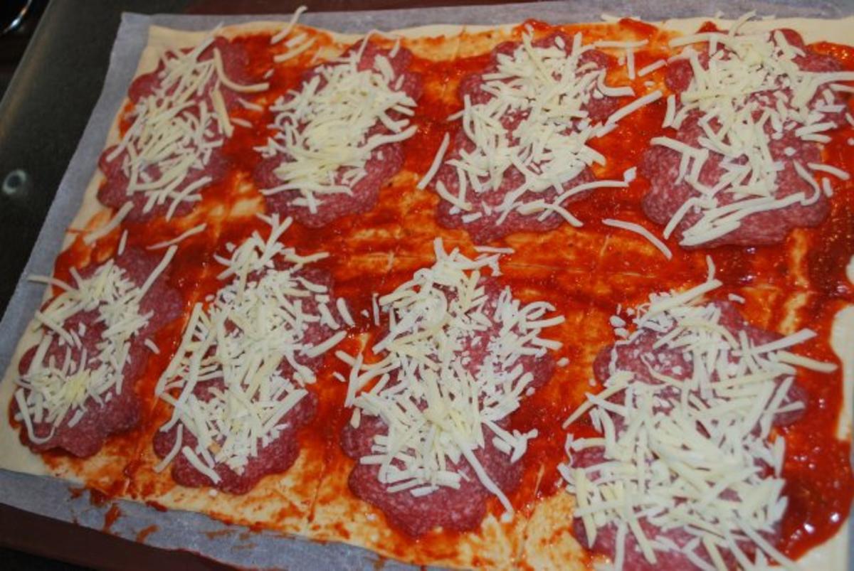 Schneller Pizzakuchen - Rezept - Bild Nr. 2