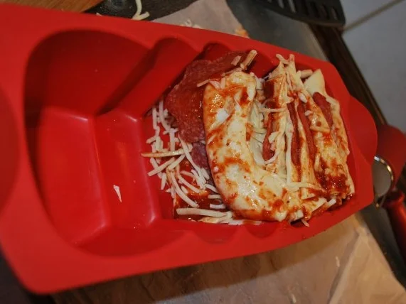 Rezept: Schneller Pizzakuchen Bild Nr. 3 Schneller Pizzakuchen - Rezept - Bild Nr. 3