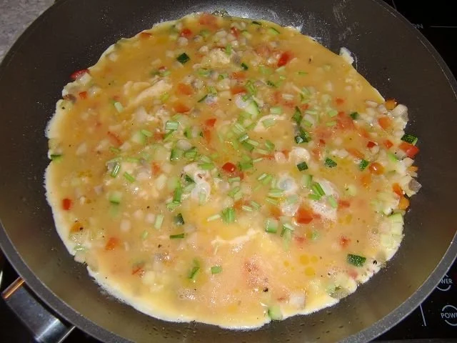 Rezept: Gemüseomelette à la Heiko Bild Nr. 9 Gemüseomelette à la Heiko - Rezept - Bild Nr. 9