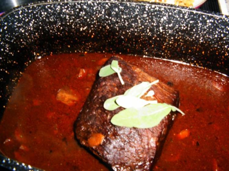 Rinderschmorbraten mit einer tollen Soße - Rezept mit Bild - kochbar.de