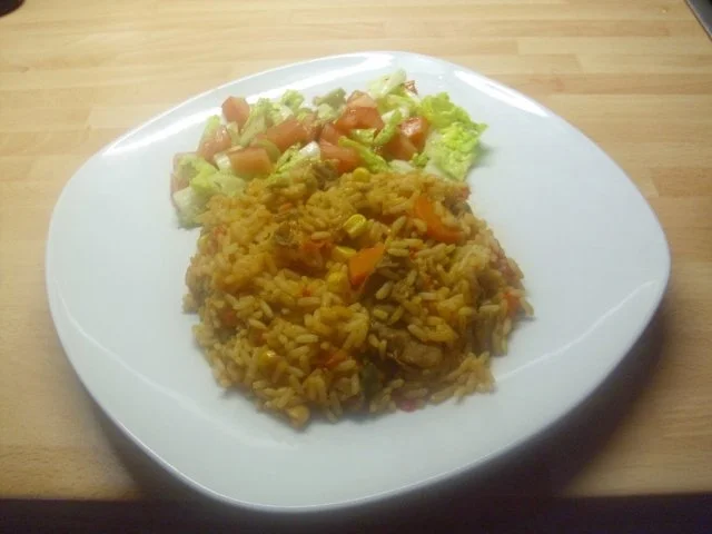 Gyros-Reis Pfanne - Rezept