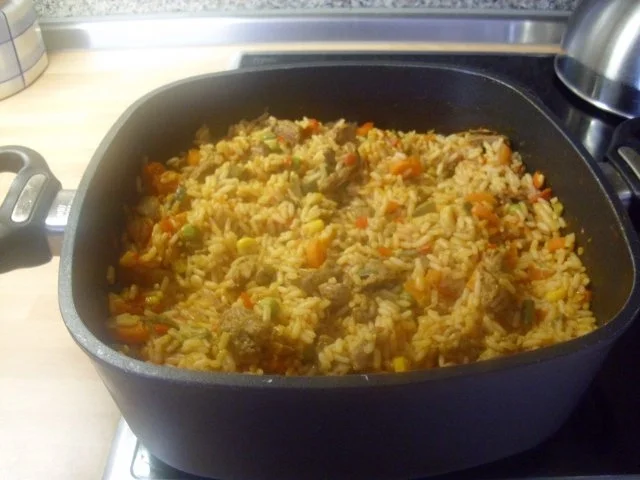 Gyros-Reis Pfanne - Rezept - Bild Nr. 8