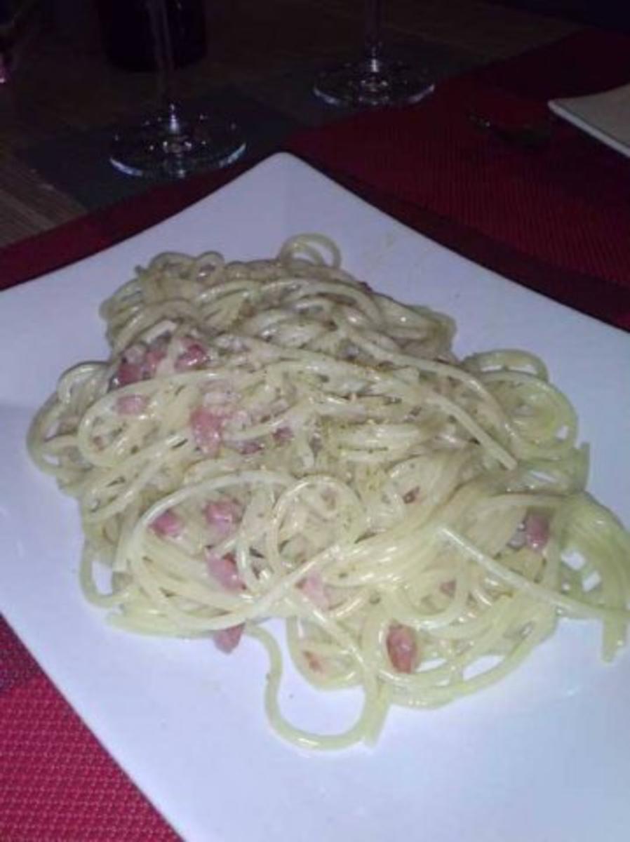 Spaghetti Carbonara Das Originalrezept Food Blog Princess Ch