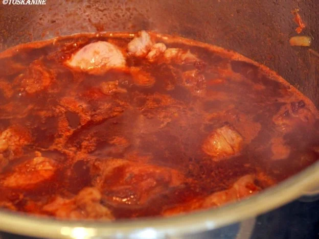 Rezept: Kalbsgulasch mit Kräuterseitlingen, dazu Schupfnudeln Bild Nr. 12 Kalbsgulasch mit Kräuterseitlingen, dazu Schupfnudeln - Rezept - Bild Nr. 12