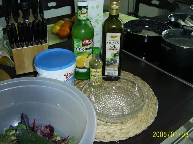 Rezept: Fisch: würziger Blattsalat & Dorschfilet Bild Nr. 5 Fisch: würziger Blattsalat & Dorschfilet - Rezept - Bild Nr. 5