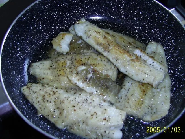 Rezept: Fisch: würziger Blattsalat & Dorschfilet Bild Nr. 12 Fisch: würziger Blattsalat & Dorschfilet - Rezept - Bild Nr. 12