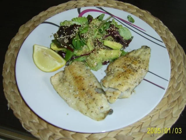 Rezept: Fisch: würziger Blattsalat & Dorschfilet Bild Nr. 14 Fisch: würziger Blattsalat & Dorschfilet - Rezept - Bild Nr. 14