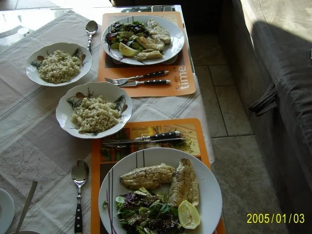 Rezept: Fisch: würziger Blattsalat & Dorschfilet Bild Nr. 15 Fisch: würziger Blattsalat & Dorschfilet - Rezept - Bild Nr. 15