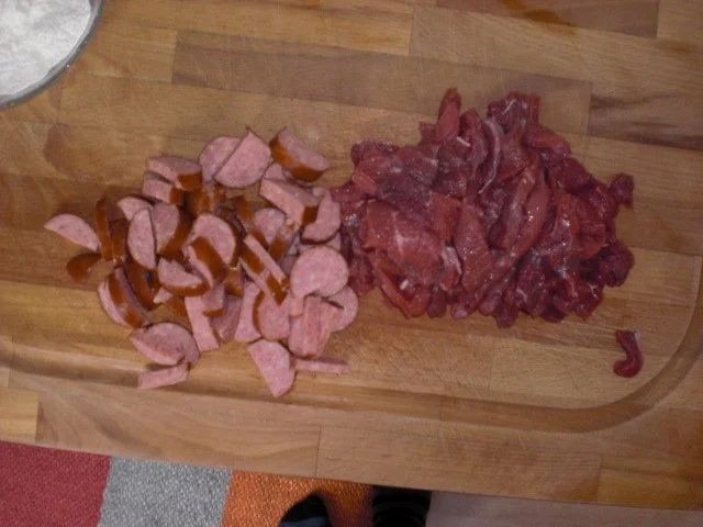 Herzhafte Winterschnetzelei in Rotweinsoße - Rezept - Bild Nr. 3