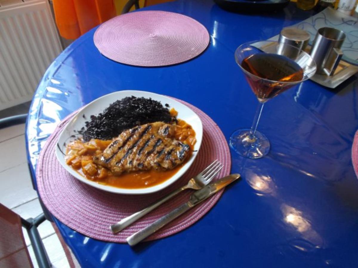 Geflügel: Pikantes Schnitzel mit schwarzen thailändischen Klebreis - Rezept - Bild Nr. 15