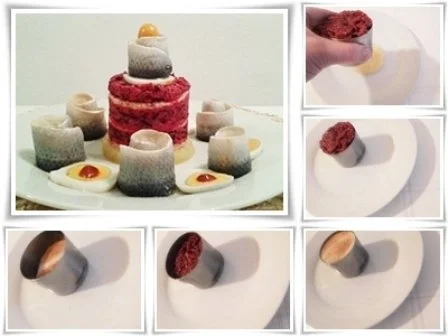 Bismarckhering mit Ei und raffiniertem Türmchen (ړײ) - Rezept - Bild Nr. 8