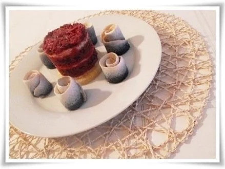 Bismarckhering mit Ei und raffiniertem Türmchen (ړײ) - Rezept - Bild Nr. 18