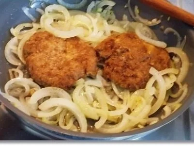 Hausgemachte Hamburger mit Pommes (ړײ) - Rezept - Bild Nr. 8