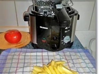 Hausgemachte Hamburger mit Pommes (ړײ) - Rezept - Bild Nr. 17