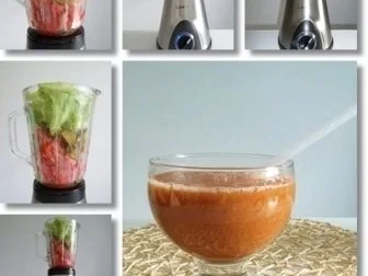 Rezept: Erfrischender Gemüse – Smoothie (ړײ) Bild Nr. 4 Erfrischender Gemüse – Smoothie (ړײ) - Rezept - Bild Nr. 4