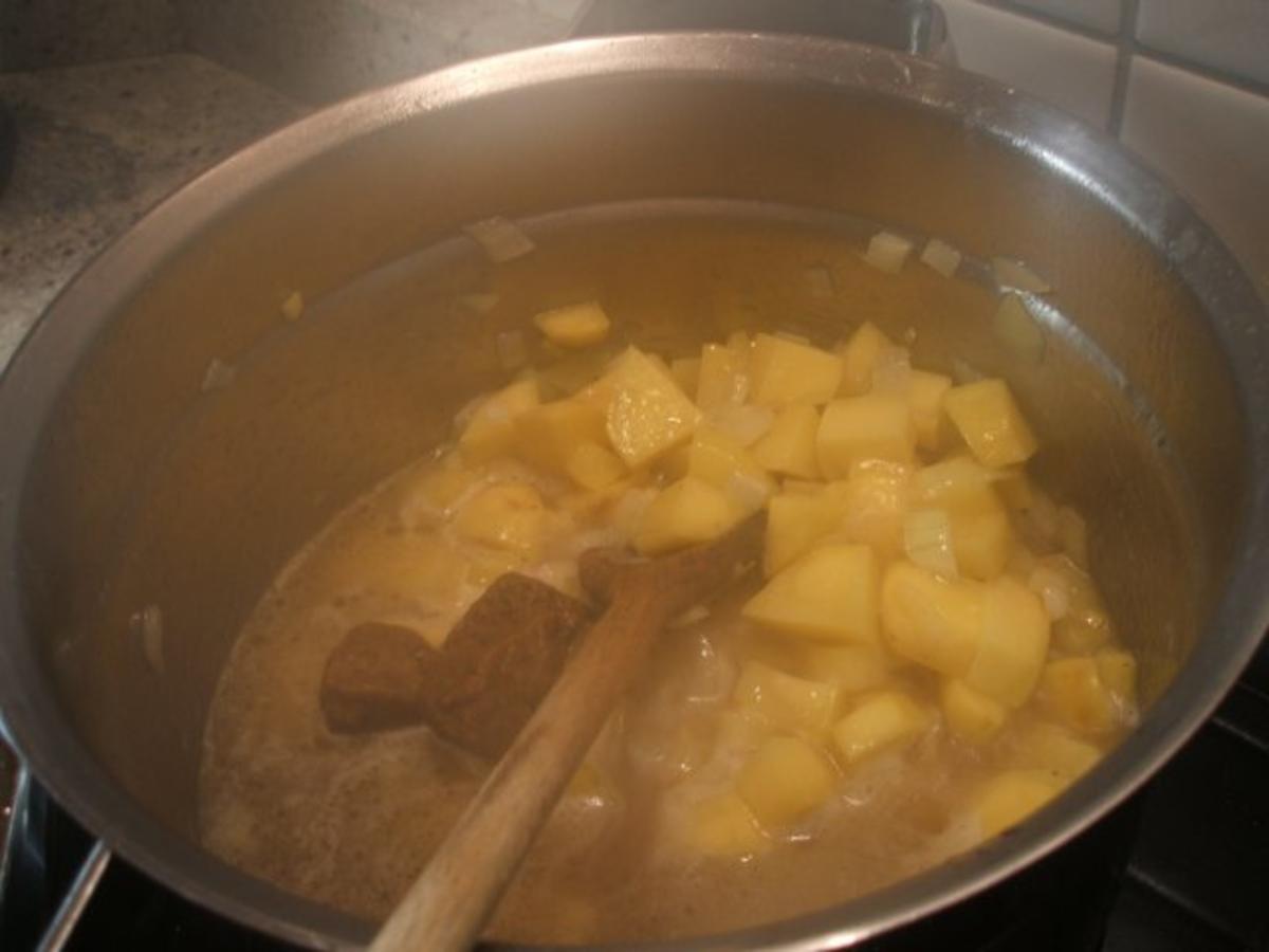 Suppen: Kartoffel- Bohnensuppe "Überbleibsel" - Rezept - Bild Nr. 7