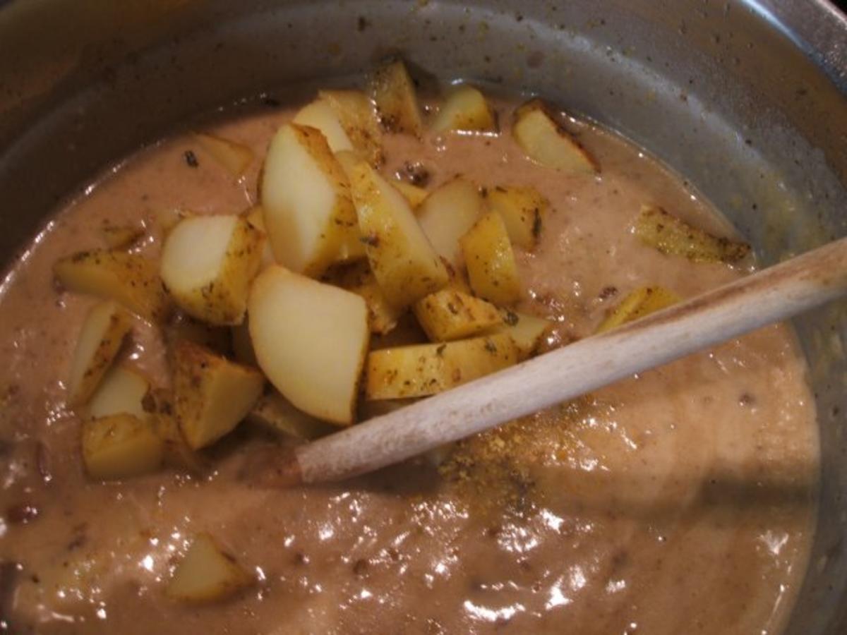 Suppen: Kartoffel- Bohnensuppe "Überbleibsel" - Rezept - Bild Nr. 10