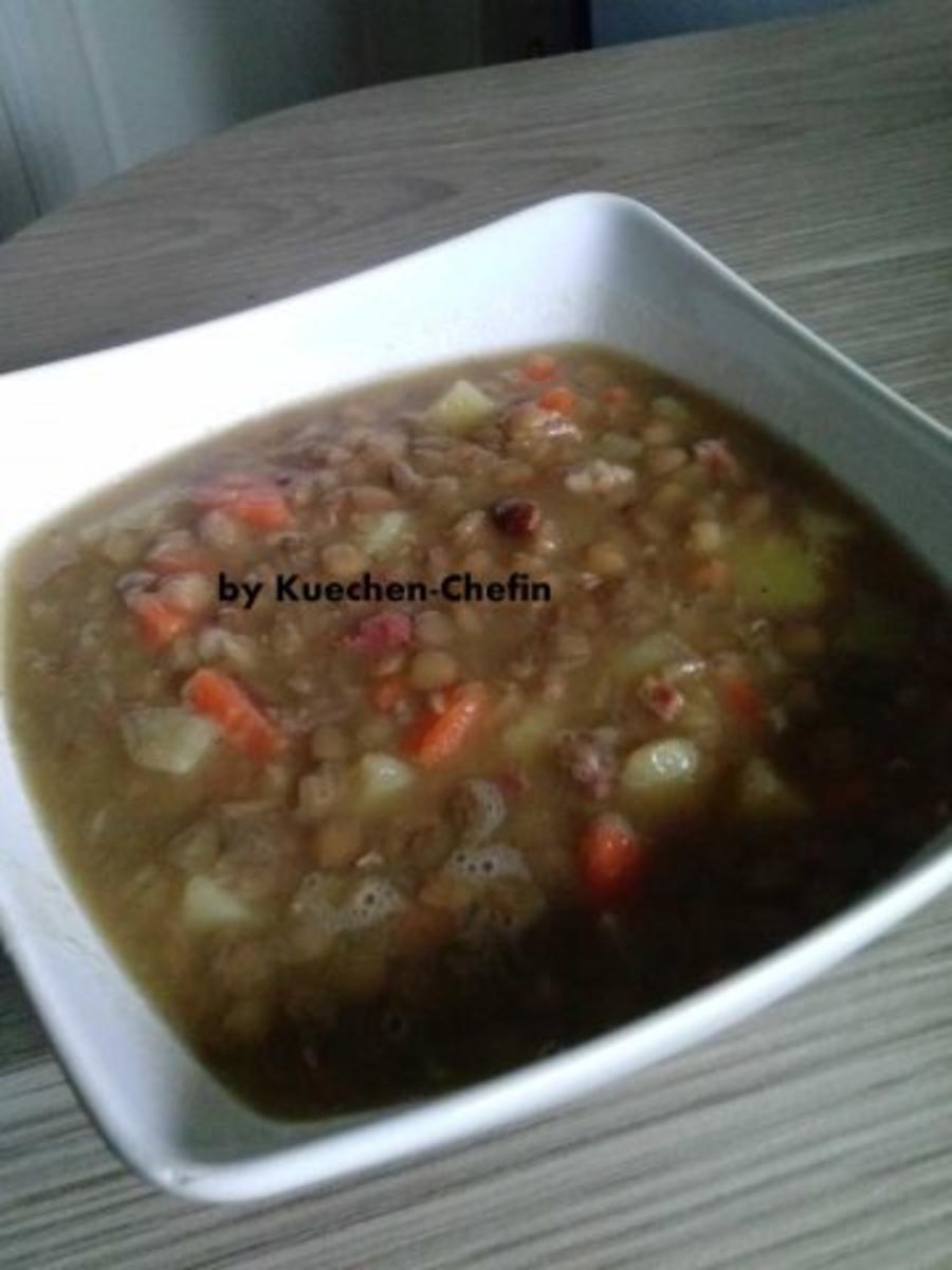 Schnelle Linsensuppe - Rezept mit Bild - kochbar.de