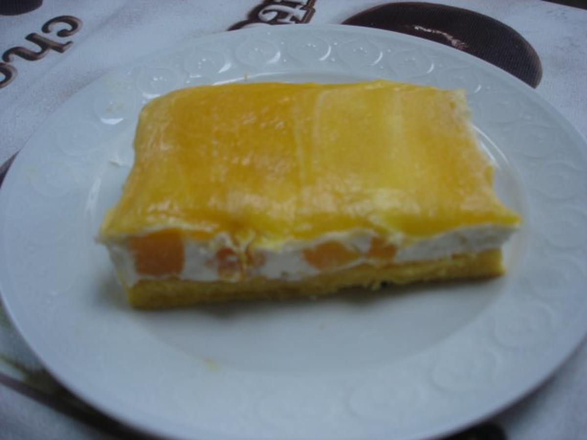 Maracuja-Pfirsich-Kuchen - Rezept